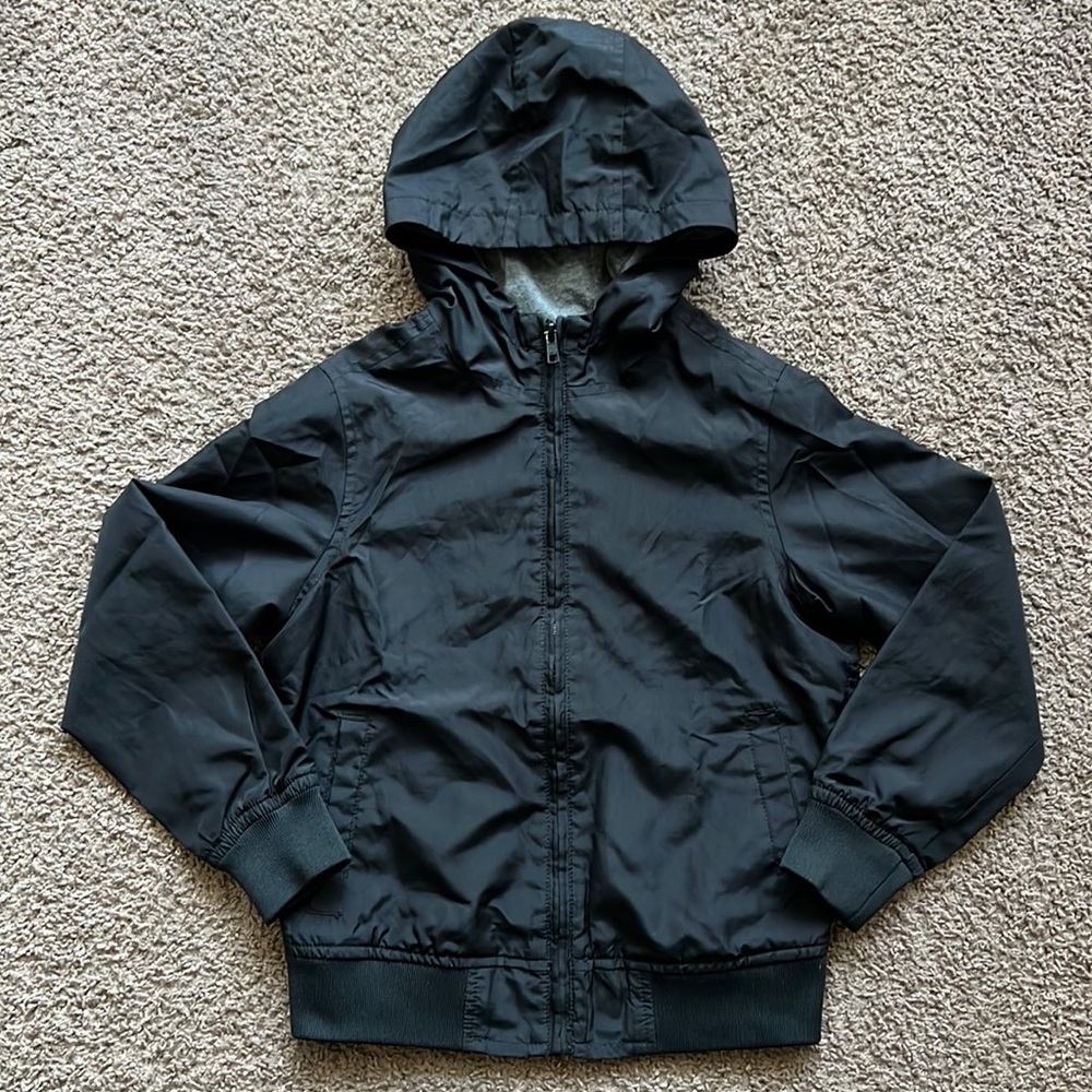 Old Navy Hooded Bomber Jacket kids size S (6-7)